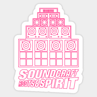 Soundsystem Roots & Spirit Sticker